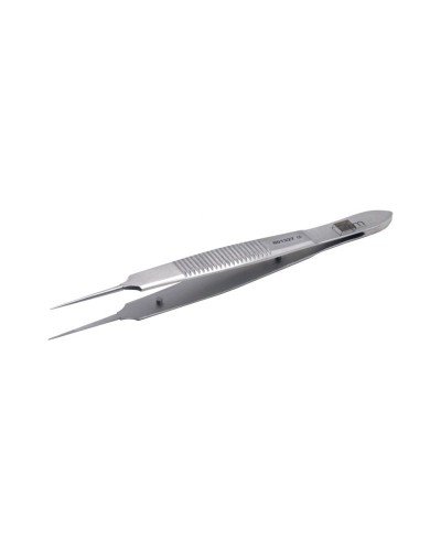 Pince a Suture de Tübingen, à plateaux, 10 cm, droite, S/G