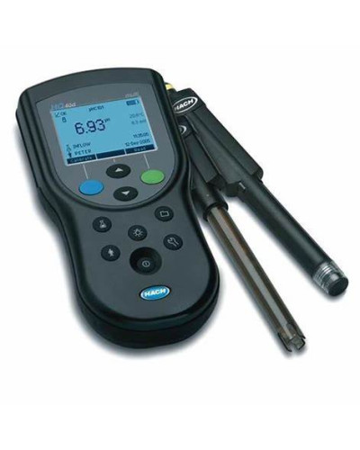 Appareil de mesure multiparamètre portable en version numérique double voie pour pH, conductivité, red-ox, oxygène dissous