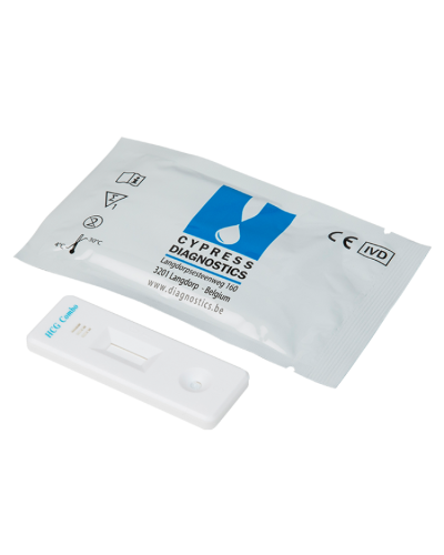 Cassette HCG pour test rapide de grossesse,  100t