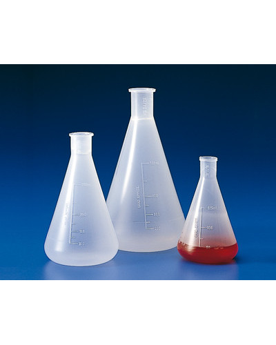 Erlenmeyer en polypropylène, 500ml