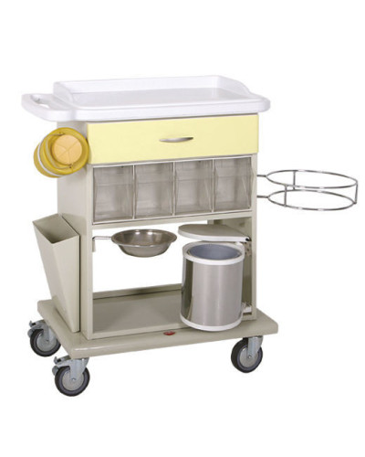 Chariot medical d'entretien en Milieu Hospitalier, modèle AD-219/T