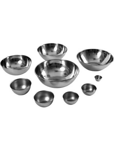 Cupule inox, Diam. 60 mm, 60 ml