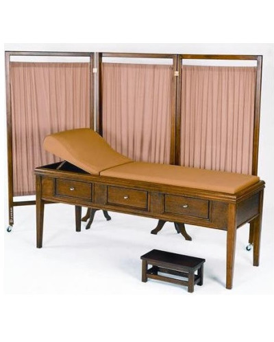Paravent de lit d'hôpital en bois Modèle  AD-223/C