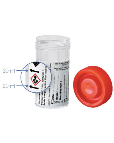 Flacons étiquetés personnalisés 40ml, Qualibact Flacons étiquetés personnalisés 40ml, Qualibact