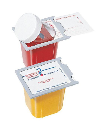 Couvercles carton pré-imprimés, carton standard n° 854