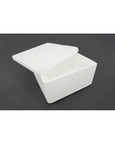 Boîte de transport en polystyrène pour flacons de 40 ou 60 ml Boîte de transport en polystyrène pour flacons de 40 ou 60 ml