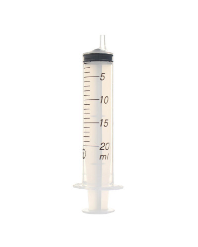 Seringue TERUMO  03 pièces sans aiguille pré-montée, 20 ml, Luer Lock