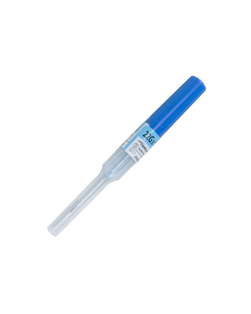 Cathéter intraveineux SURFLO TERUMO à usage unique, 22 g - 25 x 0,85 mm Cathéter intraveineux SURFLO TERUMO à usage unique, 22 g - 25 x 0,85 mm