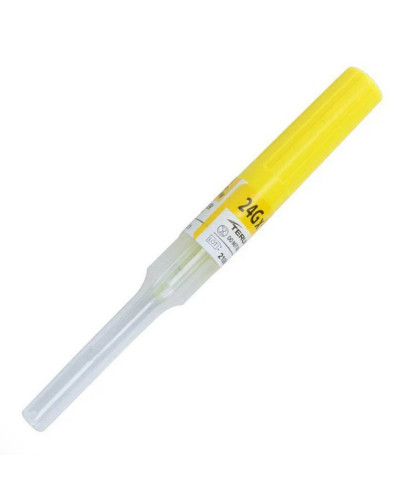 Cathéter intraveineux SURFLO TERUMO à usage unique, 22 g - 25 x 0,85 mm Cathéter intraveineux SURFLO TERUMO à usage unique, 22 g - 25 x 0,85 mm
