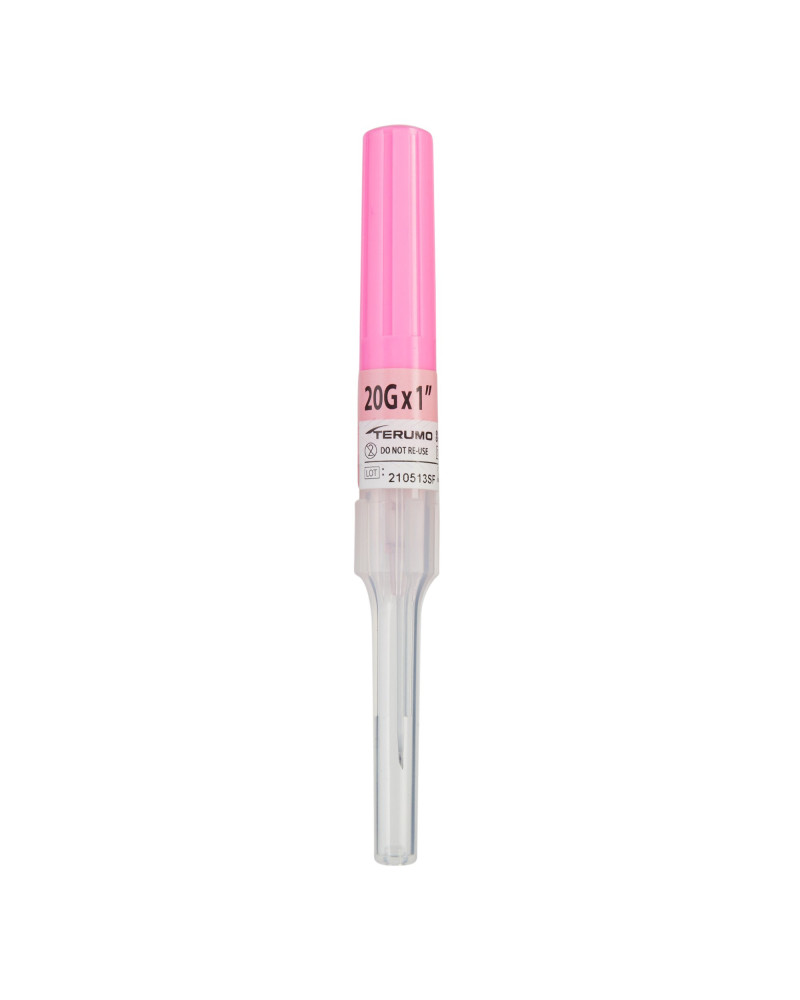 Cathéter intraveineux SURFLO TERUMO à usage unique, 20 g - 32 x 1,1 mm Cathéter intraveineux SURFLO TERUMO à usage unique, 20 g - 32 x 1,1 mm