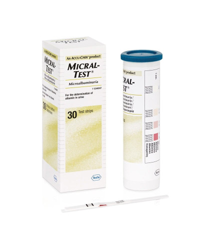 Bandelettes réactives micral-test II roche