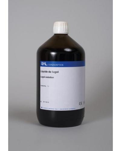 Liquide de lugol stabilisé au pvp - 2500 ml